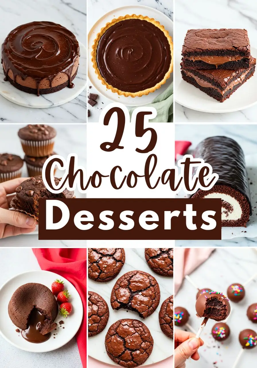 25 Chocolate Desserts