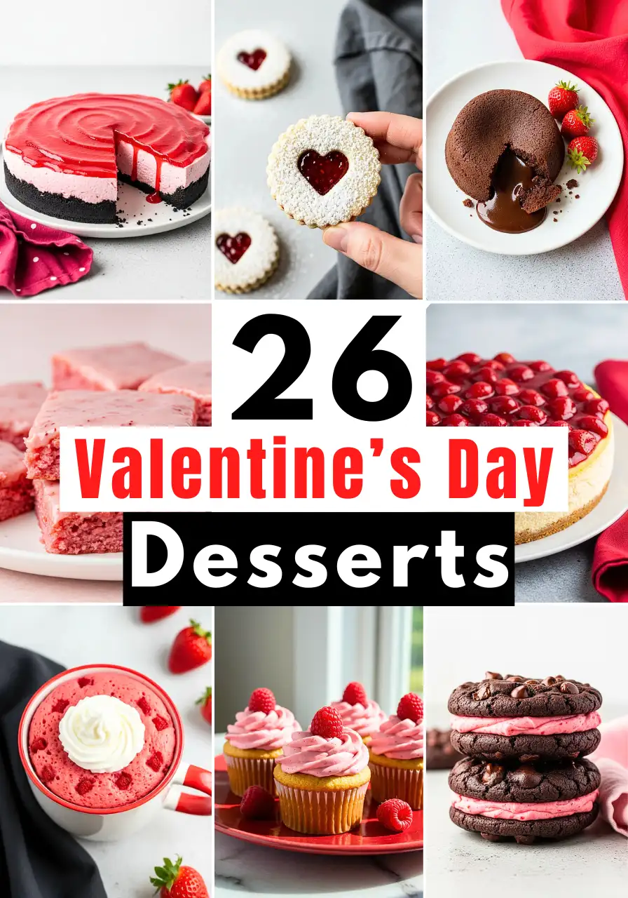 26 Valentine’s day desserts