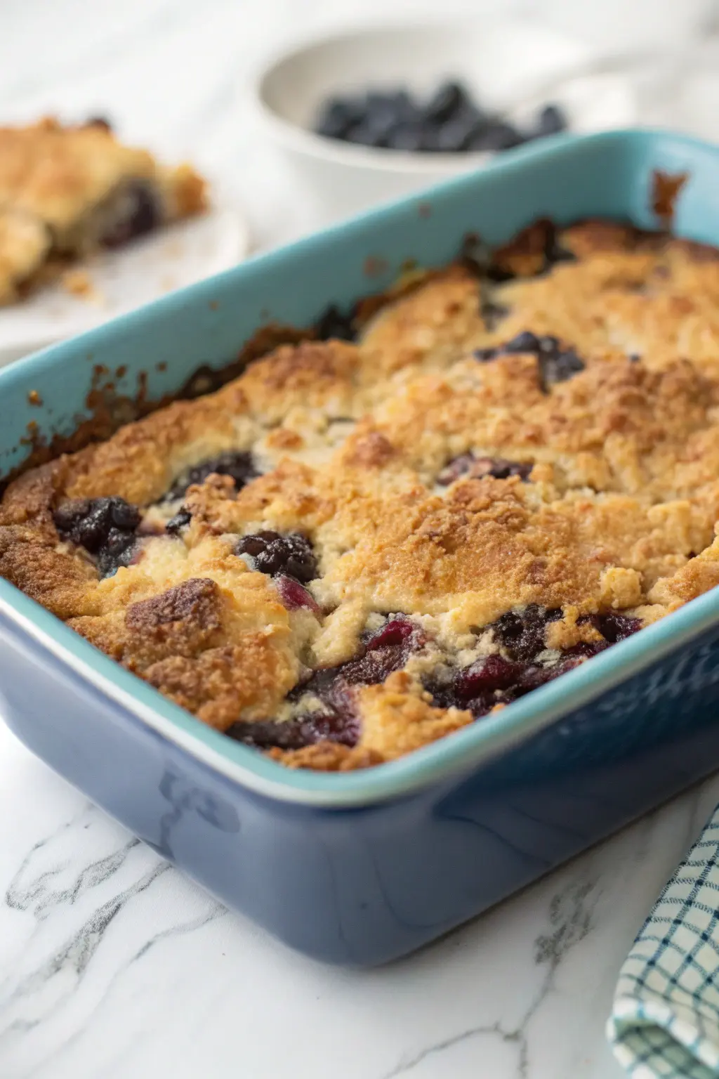 Blueberry Dump Cake.