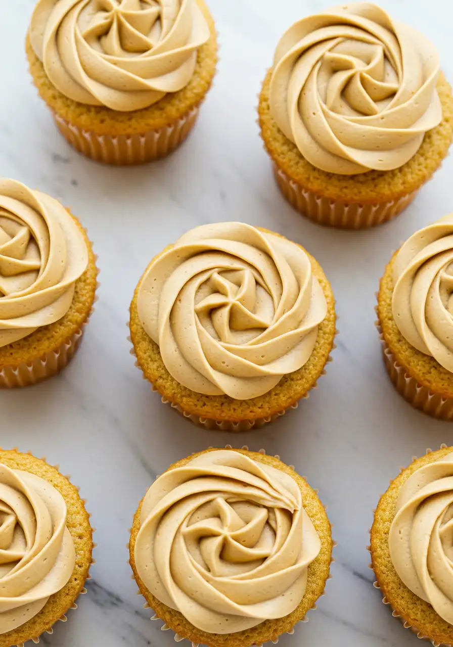 Peanut butter cupcakes.