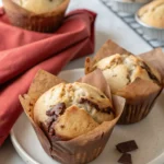 Peanut butter banana muffins.