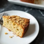 A slice of the recipe Vegan Oat Cake