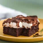 Recipe for heavenly hash brownies.