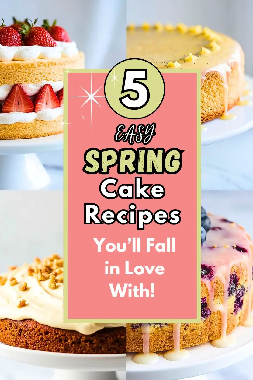 Easy Spring Cakes Recipes